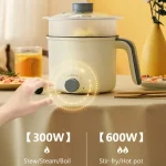 marmite électrique cuiseur vapeur antiadhésif multifonction 1.8l