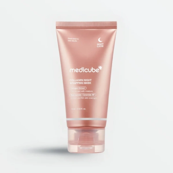 masque de nuit visage au collagène medicube collagen night wrapping mask 75ml