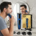 tondeuse cheveux barbe rechargeable sans fil htc at-1105