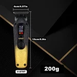 Tondeuse à Cheveux et Barbe de Précision Professionnelle VGR V-879T – Image 3