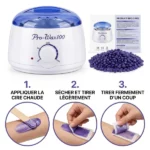 appareil chauffe-cire électrique pro-wax 100 500ml