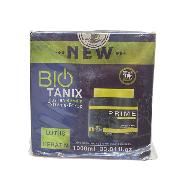 bio tanix brazilian keratin repair hair mask masque capillaire réparateur 1000ml