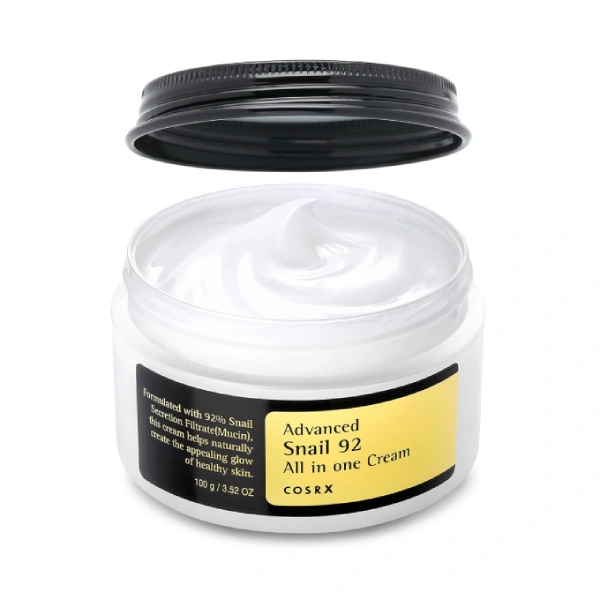 cosrx advanced snail 92 all in one cream bave d'escargot 100g