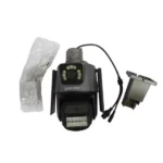 caméra de surveillance wifi extérieure double objectif full hd 6mp jortan jt-9687 gris