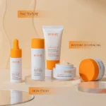 coffret de soins éclaircissant anti-âge vitamine c dr rashel vitamin c brightening skin care set 5 pièces