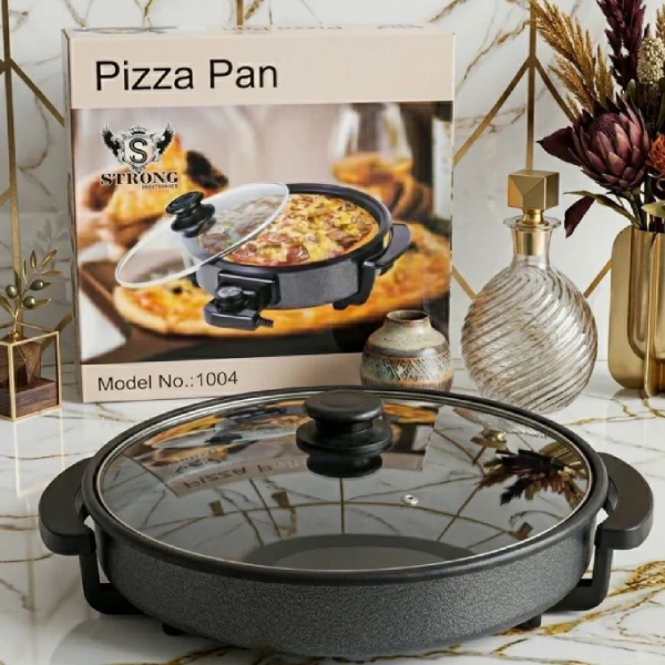 poêle cuiseur électrique multifonction pizza pan strong 1400 1500w 40cm 36cm
