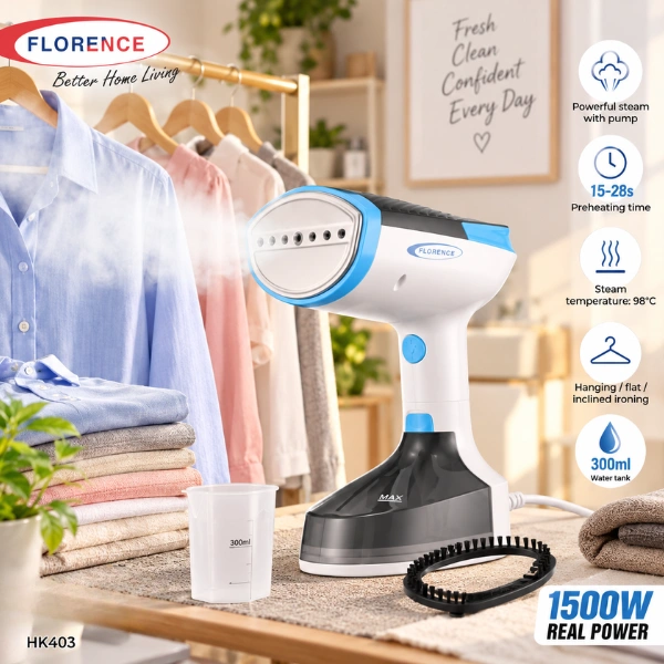 défroisseur vapeur à main florence hk403 1500w
