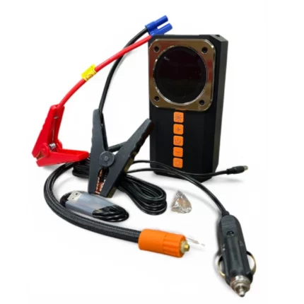 jump starter démarreur de voiture compresseur d'air 4en1 150psi batterie lithium 8000mah 12v 90w