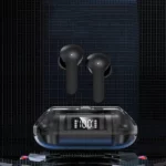 écouteurs sans fil bluetooth sport tactiles air 33 ep10034 écran led