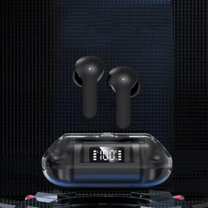 écouteurs sans fil bluetooth sport tactiles air 33 ep10034 écran led