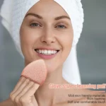 éponge nettoyante exfoliante pour visage, gants ultra-doux peau