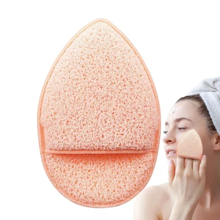 éponge nettoyante exfoliante pour visage, gants ultra-doux peau