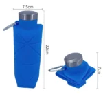 gourde pliable en silicone écologique étanche sans bpa 700ml