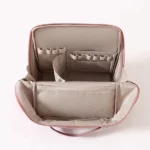 trousse sac à main de maquillage cosmétique vertical tendance en velours hollandais