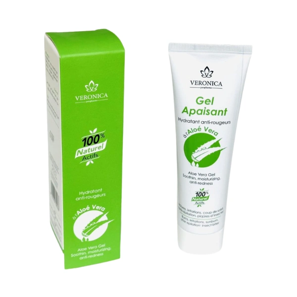 veronica gel apaisant hydratant anti-rougeurs à l'aloe vera